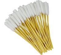 Pirbright Pet Company Extra Large 15cm Pet Dog Cotton Bud Ear Cleaner Long Bamboo Cotton Buds For Cleaning Animals Ears 50 Pack Ear Swab Sticks…