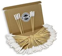 Pirbright Pet Company Extra Large 15cm Pet Dog Cotton Bud Ear Cleaner Long Bamboo Cotton Buds For Cleaning Animals Ears 100 Pack Ear Swab Sticks…