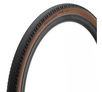 Pirelli Cinturato Hard Tubeless 700c X 45 Gravel Tyre Brown,Black 700C x 45