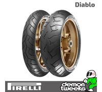 Pirelli Diablo 160/60 ZR17 MC (69W) TL - Rear Motorcycle Tyre - 1606017