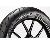 Pirelli Diablo Rosso II ( 120/70 ZR17 TL (58W) M/C, variant D, Front wheel )