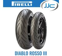 Pirelli Diablo Rosso III ( 120/70 ZR17 TL (58W) M/C, Front wheel )