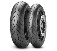 Pirelli Scoot Diablo Rosso 58s Tl Scooter Front/rear Tire Black 120 / 80 / R14 unisex