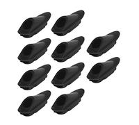Pirhosigma 10 pcs Bike Cable Tube Clamp Grommets Frame Brake Cable Buckles Clip Holder Hole Inner Embedded Bicycle Shift Derailleur Wire Line Pipe Guide Plugs Organizer Cord Fixed MTB Routing