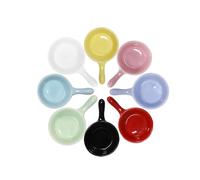 Pirhosigma 8 Colors Porcelain Soy Sauce Dish Ceramic Dip Dipping Mini Small Bowls Plate 1.01 oz w/Handle for Dinner Baking BBQ and Cooking 1 for Each Color Total 8 pcs