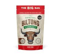 Piri Piri Biltong. 250g Big Bag. High Protein. Healthy Snac.k Made from British & Irish Beef. (1 x 250g, Piri Piri) THE ORIGINAL BILTONG COMPANY