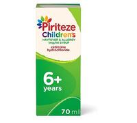 Piriteze Allergy Syrup Sugar Free Banana Flavour 70ml