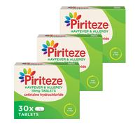 Piriteze Antihistamine Allergy Relief 30 Tablets 30 Tablet