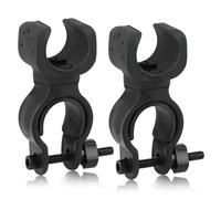 Piriuuo 2 Pcs Cane Holder for Walker, Universal Cane Holder Rollator Accessories Strong Crutches Stick Bracket Walking Stick Holder Accessories for Wheelchair Mobility Scooter Walker Accessories