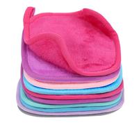 Piriuuo 7 Pcs Reusable Makeup Remover Cloths, Multicolor Makeup Eraser Ultra Soft makeup remover towels Erase All Makeup With Just Water Microfiber face cloth for All Skin Types