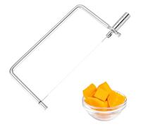 Piriuuo Stainless Steel Wire Cheese Slicer - Portable 6 Inch Kitchen Cutting Tool With Handheld Accessories