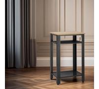 Rafaelo Mobilia 3 Tier Side Table With Mesh Shelves