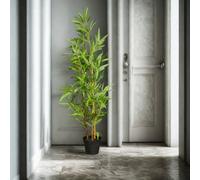 Pirlo Plush Artificial 120CM Tall Decorative Ficus Plant in Green Pirlo Plush Green
