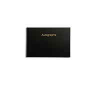 Pirongs Black Gold-edged Autograph Book- available in 10 colours