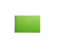 Pirongs Green Gold-edged Autograph Book- available in 10 colours