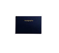 Pirongs Navy Gold-edged Autograph Book- available in 10 colours