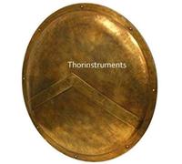 Piru 300 Spartan Shield King Leonidas 36" - Official Replica - Antique Brass