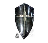 Piru Medieval Armor Knight Shield Battle Viking Functional Metal Spartan arms Costume
