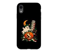 Pisa Ghost Cat Italian Halloween Leaning Tower Italy Case for iPhone XR