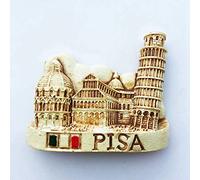 Pisa Leaning Tower Italy Magnet Travel Souvenir 3D Resin Collection Gift Fridge Refrigerator Magnet