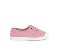 Pisamonas Rubber Toe Cap Canvas Trainers Without Laces Size Size 36 / UK 3.5 in Color Pink