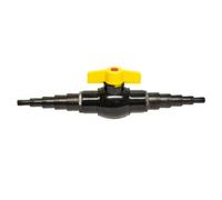 Pisces 1.5" (Inch) Solvent Weld Ball Valve And 2 X Stepped Hosetail Kit