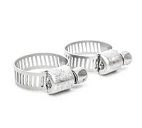 Pisces 10-16mm Stainless Steel Clips Hardware Tubing Garden Hose Clip for 12.5mm Pond Hose - 2 Pack