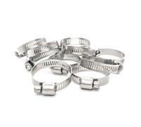Pisces 10 Pack 22-32mm Stainless Steel Clips For 25mm Hose