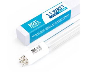 Pisces 11w Watt Replacement UV 4 Pin Linear Pond Bulb Spare UVC Lamp for Laguna Pressure Flo Filter PF 2500/5000