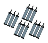 Pisces 12 Pack 65 x 15mm Air Cylinder Airstone - For Ponds and Aquariums Bubble Diffuser Ceramic Air Stone