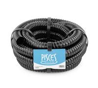 Pisces 1in (25mm) Corrugated Black Flexi-Hose (by The Metre)