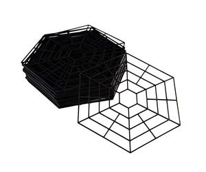 Pisces 20 Pcs Floating Predator Protection Net for Ponds and Water Gardens | Interlocking Plastic Protector Guards from Birds, Herons & Cats, Lightweight Protective Cover for Koi and Fish