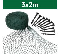 Pisces 3 X 2M Pond Protection Netting With 10 Pegs Cover Net Garden Mesh Protective For Plants Anti-Bird Heron Deterrent Fish