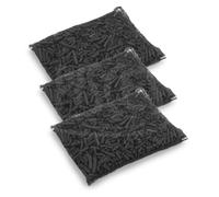 Pisces 3 x Aquarium Active Bio-Carbon Filter Media 500g Box (1500g total) - Natural Biological Filtration