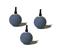Pisces 3x Pond or Aquarium Airstone Ball 2" 50mm x 50mm Airpump Accessory