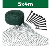 Pisces 5 X 4M Pond Protection Netting With 14 Pegs Cover Net Garden Mesh Protective For Plants Anti-Bird Heron Deterrent Fish