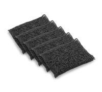 Pisces 5 x Aquarium Active Bio-Carbon Filter Media 500g Box (2500g total) - Natural Biological Filtration