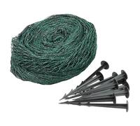 Pisces 6 x 4m Pond Protection Cover Netting with 14 Pegs - Protective Mesh Pond Cover Net from Birds, Debris, Herons & Cats