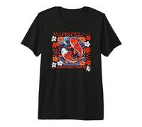 Pisces A Catch and A Mess at The Same Time Pisces Zodiac Art Premium T-Shirt