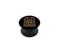 Pisces Art Deco Zodiac Graphic PopSockets Adhesive PopGrip