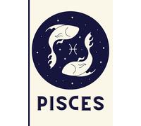 Pisces Astrological Circle Journal: Blank Gift Stars Hososcope Sign Book