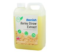 Pisces Banish BioActive Barley Straw Extract 2500ml Pond Water Treatment Natural Algae Greenwater Blanketweed Remover
