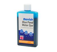 Pisces Banish Blue Pond Dye 100Ml Water Colour Algae Control Reduce Greenwater Blanketweed Growth