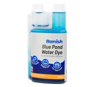 Pisces Banish Blue Pond Dye 500Ml Water Colour Algae Control Reduce Greenwater Blanketweed Growth