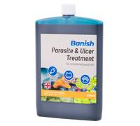 Pisces Banish Parasite Ulcer & Whitespot Pond Fish Treatment 250Ml Medicine For Koi Water Disease Remover