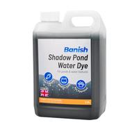 Pisces Banish Shadow Pond Dye 2.5L Water Colour Algae Control Reduce Greenwater Blanketweed Growth Grey