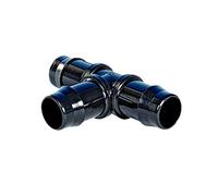 Pisces Barbed Hose 'T' Pond Tube Connector - 32mm x 32mm x 32mm - 3 Way Pipe Adapter