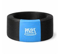 Pisces Black PVC Aquarium and Pond Airline Tubing 4mm Diameter (6mm OD) - 100 Metre Roll
