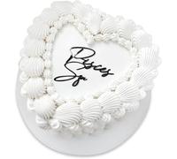 Pisces Cake Toppers,Acrylic Gold Constellation Pisces Cupcake Picks February March Birthday Cake Decorations for Horoscope Astrology Birthday Party Cake Decorations Supplies