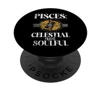 Pisces Celestial and Soulful Pisces PopSockets Adhesive PopGrip